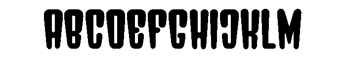 RUVAS-Regular Font UPPERCASE
