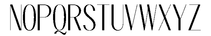 Ruana Regular Font UPPERCASE