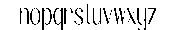 Ruana Regular Font LOWERCASE