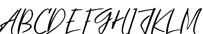 Ruang Santai Font UPPERCASE
