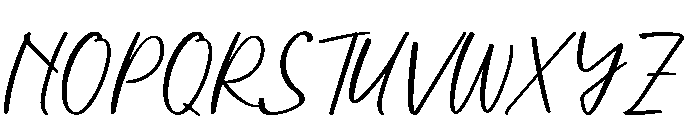 Ruang Santai Font UPPERCASE