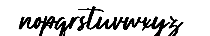 Ruang Santai Font LOWERCASE