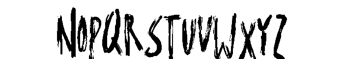 Ruastor Font UPPERCASE