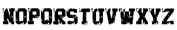 Rubber Stamp Regular Font UPPERCASE