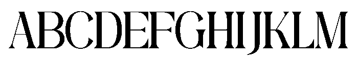 Rubington Font UPPERCASE