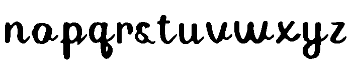 Ruby_Sea Font LOWERCASE