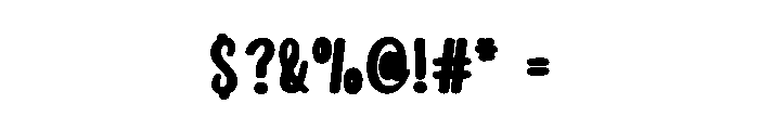 Ruby Wedding Font OTHER CHARS