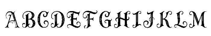 Rudd Regular Font UPPERCASE