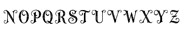 Rudd Regular Font UPPERCASE