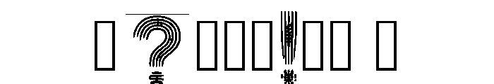 Ruddy Regular Font OTHER CHARS