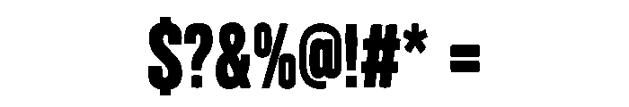 Rudenco Font OTHER CHARS