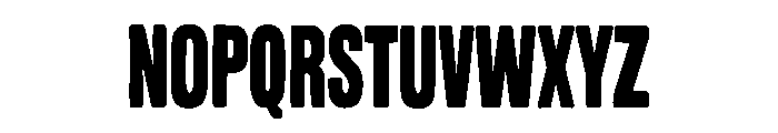 Rudenco Font UPPERCASE