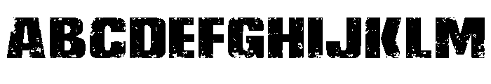 Rugged Alphabet Regular FONT