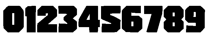 Rugged Cut Regular Font OTHER CHARS