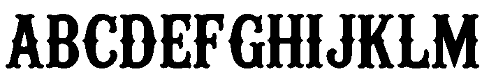 Rugged Western FONT