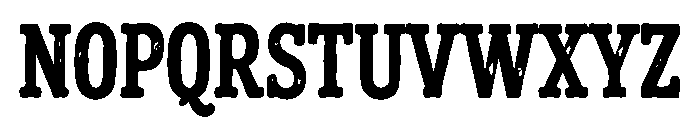 Ruggedora Font UPPERCASE
