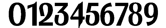 Ruhia Arabic Regular Font OTHER CHARS