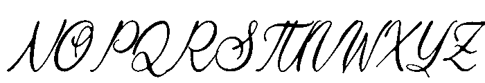 Ruilanty Font UPPERCASE