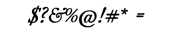 Ruined Empire Regular Font OTHER CHARS