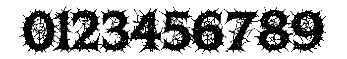Ruins Dark Font OTHER CHARS