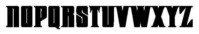 RukestRegular Font LOWERCASE