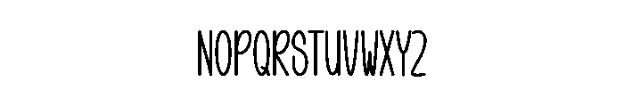 Rules Time Font UPPERCASE