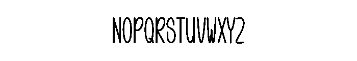 Rules Time Font LOWERCASE