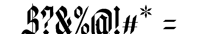 Rullayca Font OTHER CHARS