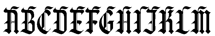 Rullayca Font UPPERCASE