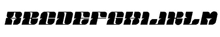 Ruma Daze Italic Font UPPERCASE