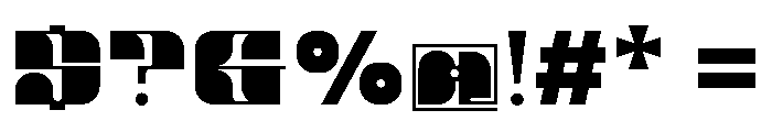 Ruma Daze Regular Font OTHER CHARS