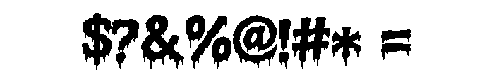 Rumah Kosonk Regular Font OTHER CHARS
