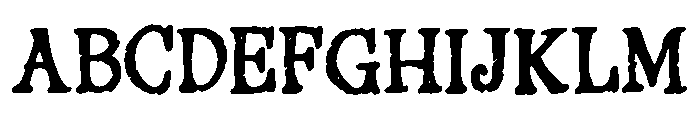 Rumberry Font UPPERCASE