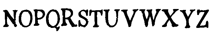 Rumberry Font LOWERCASE