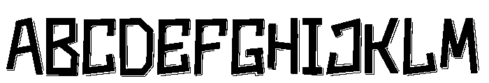 Rumble Block Font UPPERCASE