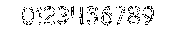 Rumble Thorns Font OTHER CHARS