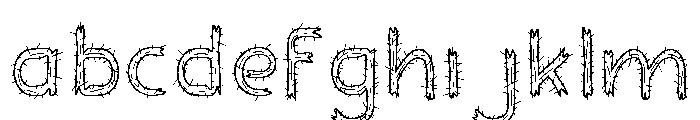 Rumble Thorns FONT