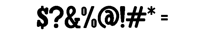 Rumblepomp Regular Font OTHER CHARS
