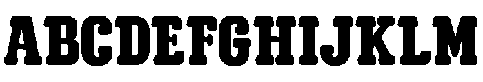 Rumblepomp Regular Font UPPERCASE