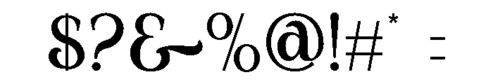 Rumie Denim Font OTHER CHARS