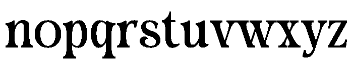 Rumie Denim Font LOWERCASE