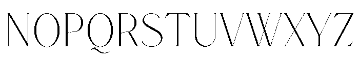 Ruminate Display Font UPPERCASE