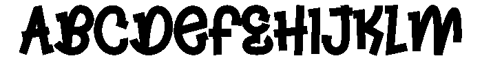 Rumor Font UPPERCASE
