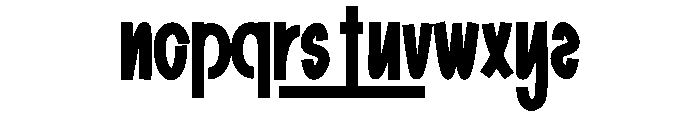 Rumor Font LOWERCASE