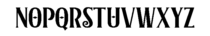 Runavess Regular Font LOWERCASE