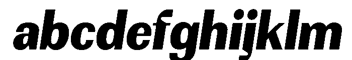 Rundale-BlackSemiCondIta FONT