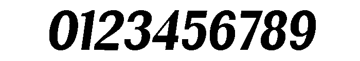 Rundale-ExtBdCondIta Font OTHER CHARS