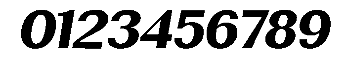 Rundale-ExtBdSemExpIta Font OTHER CHARS
