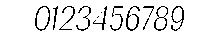 Rundale-ExtLtCondIta Font OTHER CHARS