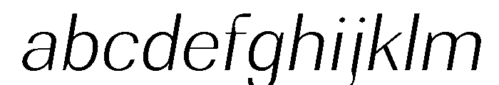 Rundale-ExtLtSemExpIta FONT